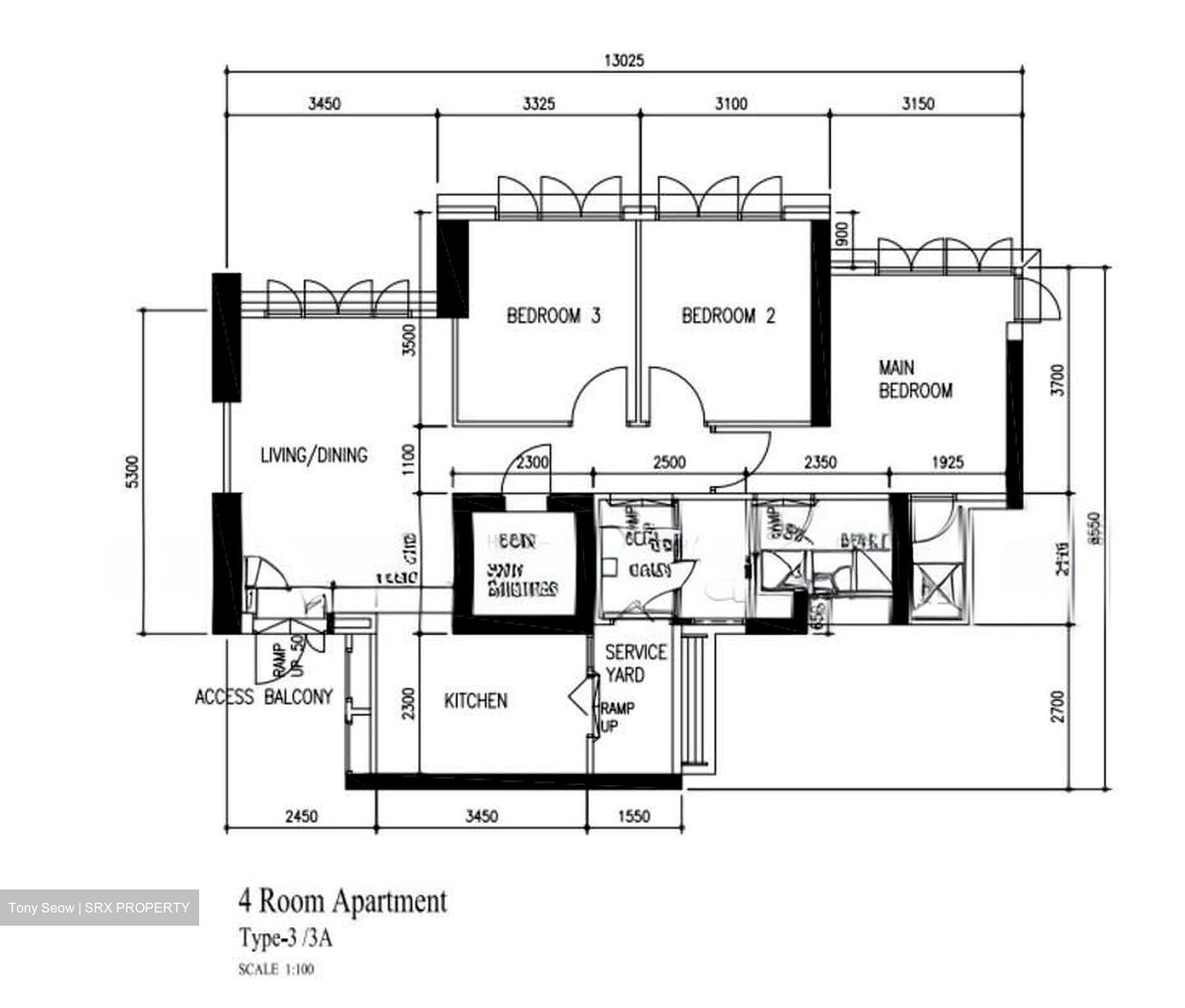 Blk 21 Teban Vista (Jurong East), HDB 3 Rooms #558416231